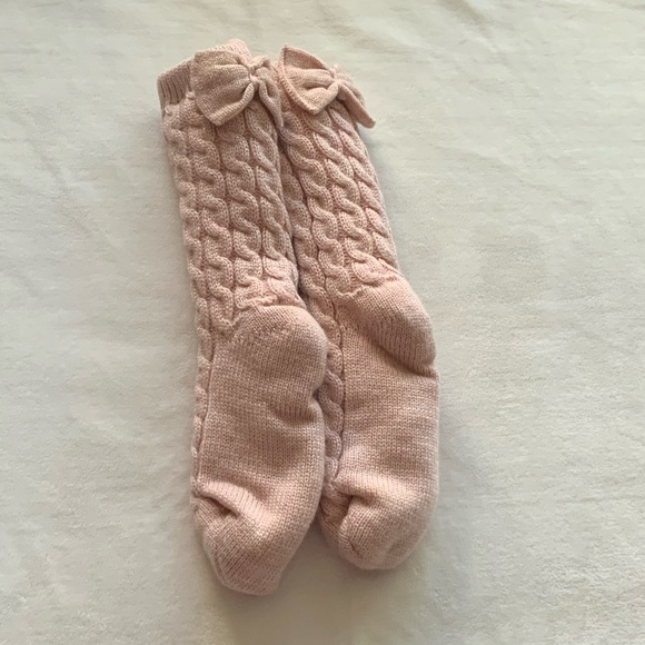 UGG LAILA BOW Ladies Fleece Lined Socks - Picture 3 of 8